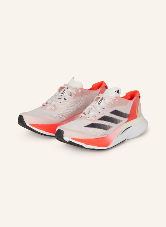 adidas Laufschuhe ADIZERO BOSTON 12 WEISS/ NEONROT