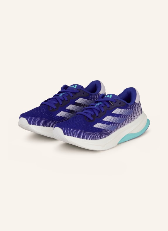 adidas Laufschuhe SUPERNOVA SOLUTION BLAU/ HELLLILA/ TÜRKIS