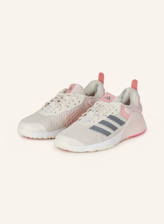 adidas Fitness obuv DROPSET 3 KRÉMOVÁ/ RŮŽOVÁ