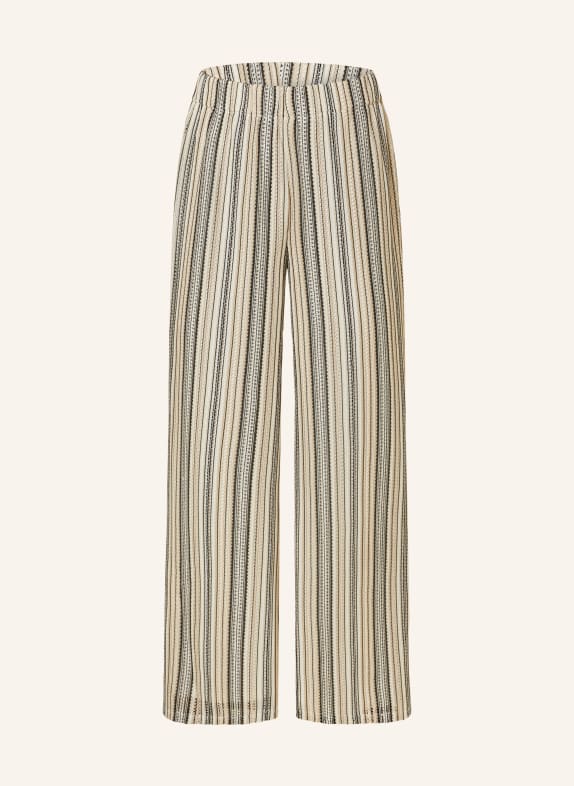 CARTOON Knit trousers BEIGE/ WHITE/ BLACK