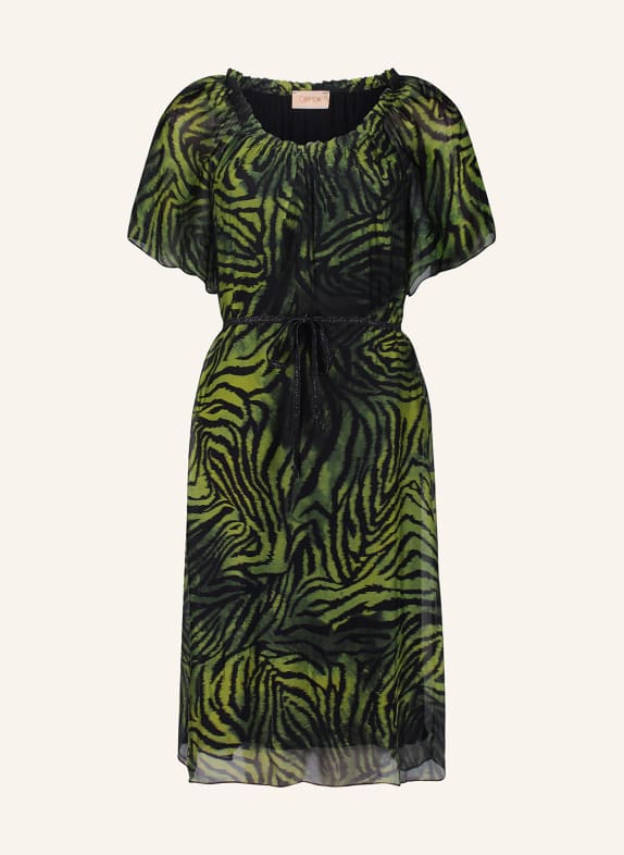 CARTOON Dress GREEN/ BLACK