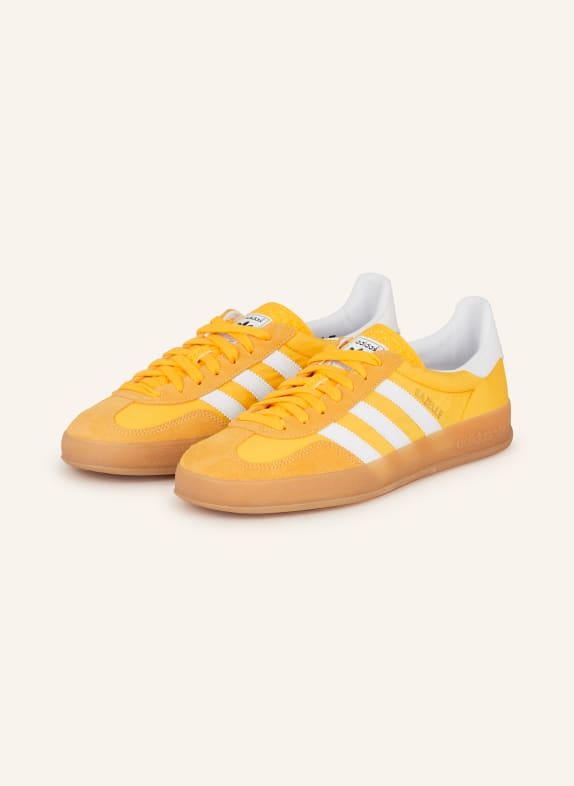 adidas Originals Sneaker GAZELLE INDOOR GELB/ DUNKELGELB/ WEISS