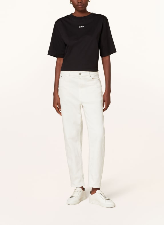 BOSS T-shirt ENIS ZWART