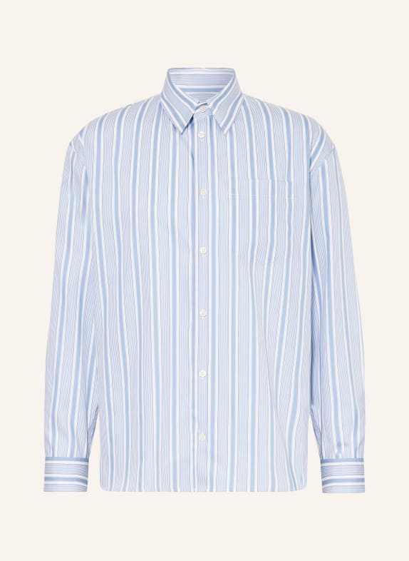 DRYKORN Shirt RIKOV comfort fit LIGHT BLUE/ WHITE