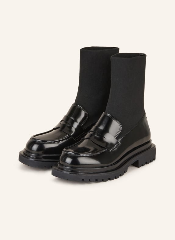 MARC CAIN WARRI ankle boots 900 BLACK