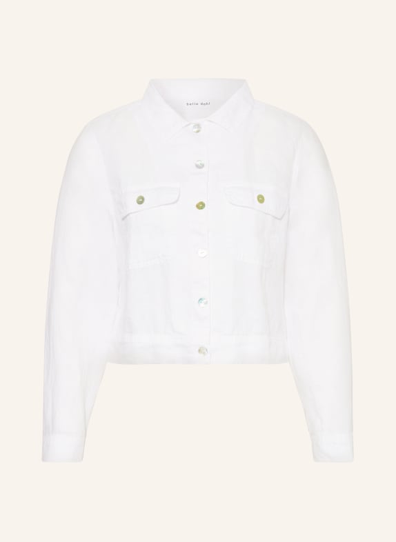 bella dahl Linen jacket WHITE