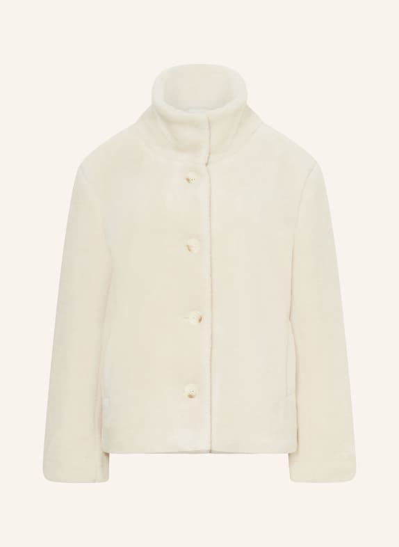 darling harbour Kunstfell-Jacke CREME