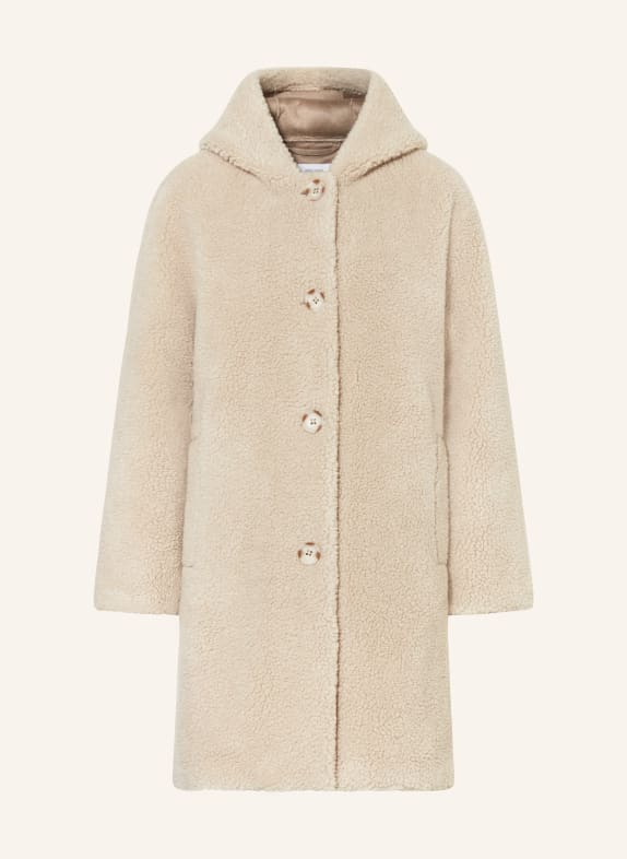 darling harbour Teddy coat CREME