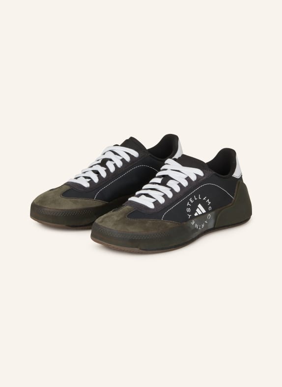 adidas by Stella McCartney Sneaker COURT BOOST SCHWARZ/ KHAKI