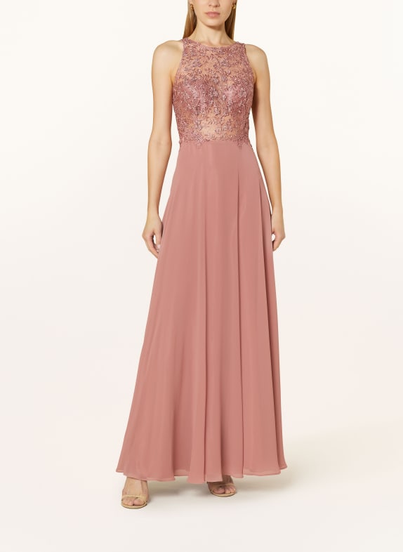 VM Vera Mont Evening dress with lace and cut-out ROSE