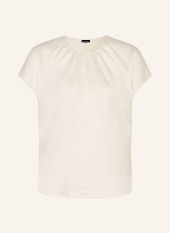 JOOP! T-Shirt im Materialmix CREME