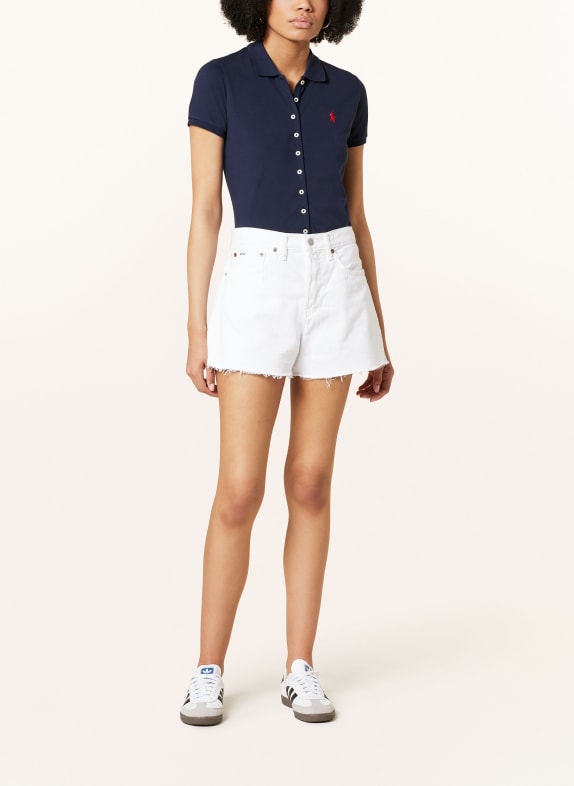 POLO RALPH LAUREN Piqué poloshirt DONKERBLAUW