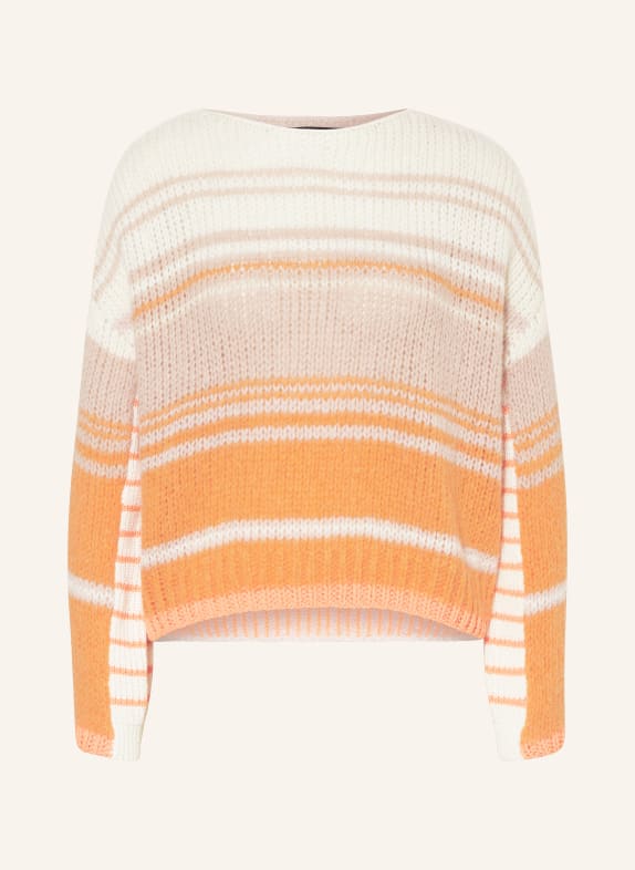 MARC CAIN Sweater with alpaca 463 bright peach