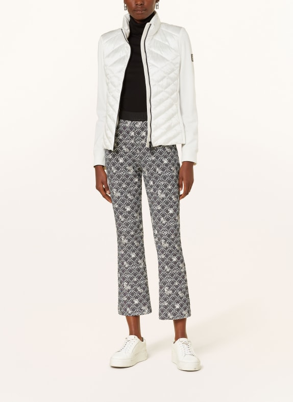 MARC CAIN Quilted jacket in mixed materials 110 off