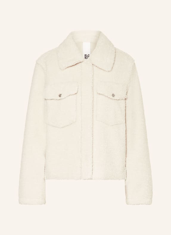 MARC CAIN Teddyfell-Jacke WEISS