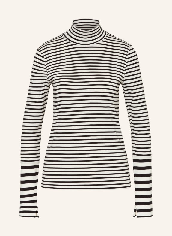 MARC CAIN Longsleeve 190 white and black