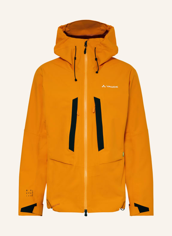 VAUDE Outdoor-Jacke M MONVISO 2,5L J ORANGE