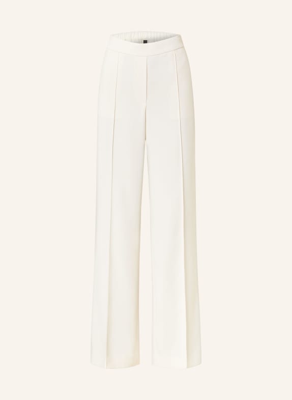 MARC CAIN Wide leg trousers 112 bright ecru