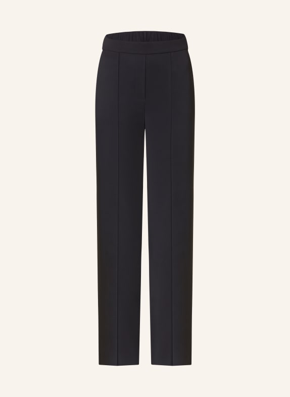 MARC CAIN Wide leg trousers 395 MIDNIGHT BLUE