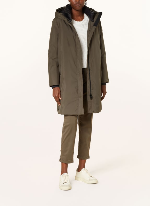 MARC CAIN Down coat 595 olive drab