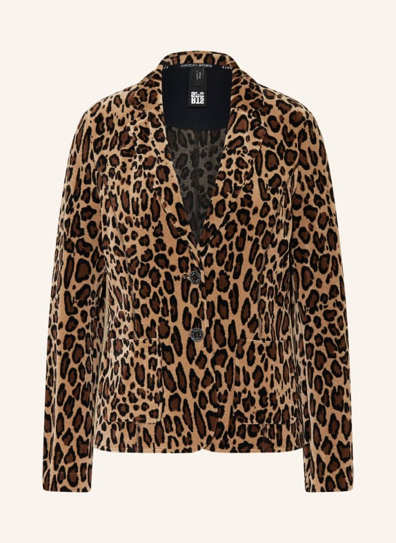 MARC CAIN Velour blazer 117 soft moon rock