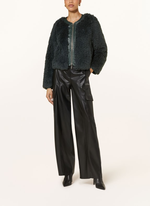 MARC CAIN Kunstfell-Blouson 560 conifer