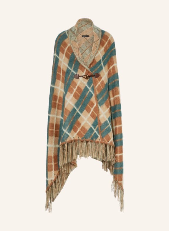 MARC CAIN Poncho 637 spice