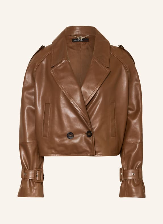 MARC CAIN Lederjacke BRAUN