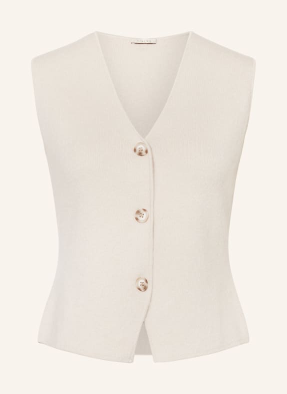 lilienfels Knit vest with cashmere CREAM