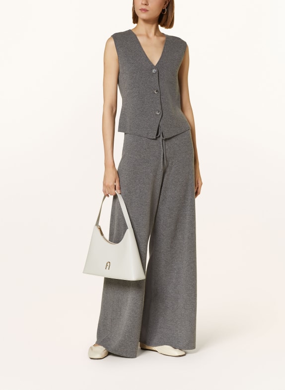 lilienfels Knit vest with cashmere GRAY