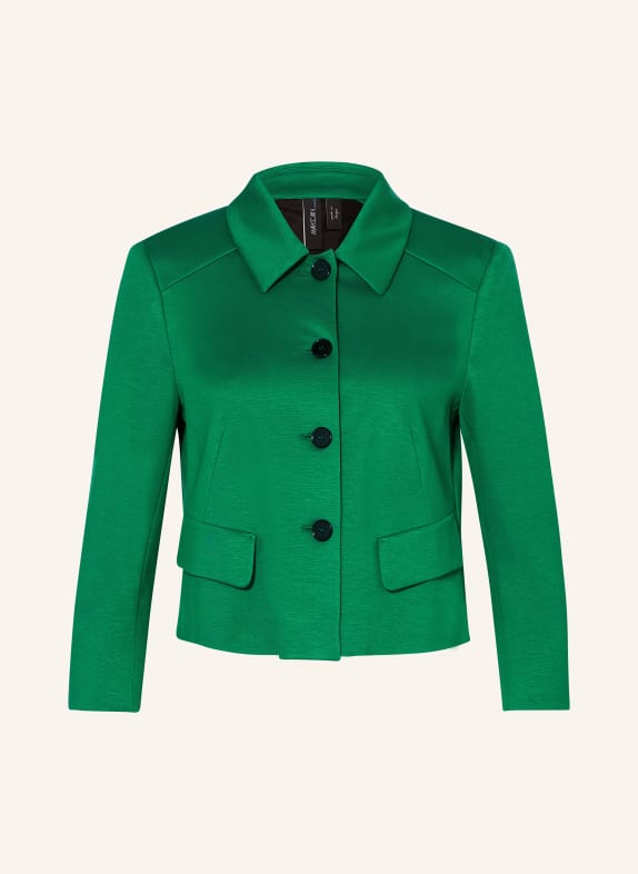 MARC CAIN Boxy jacket in jersey 558 deep moss