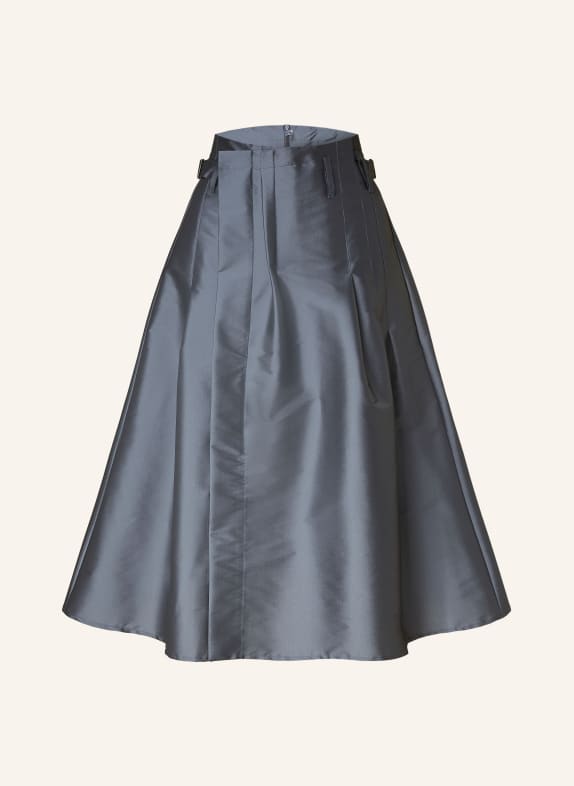 LUISA CERANO Skirt in wrap look DARK GRAY
