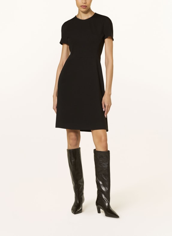 LUISA CERANO Jersey dress BLACK