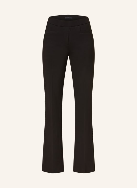 LUISA CERANO Trousers BLACK