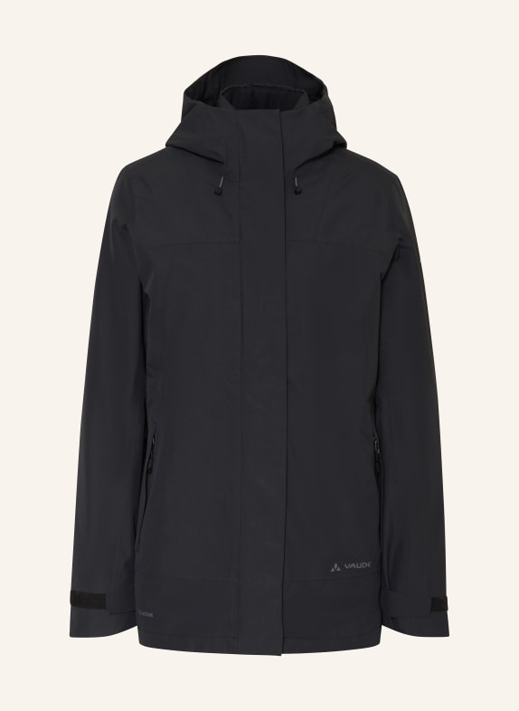 VAUDE Bunda Midlayer ELOPE STORMFLEECE ČERNÁ