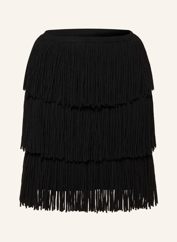 LISA YANG Knit skirt KAILIN in cashmere BLACK