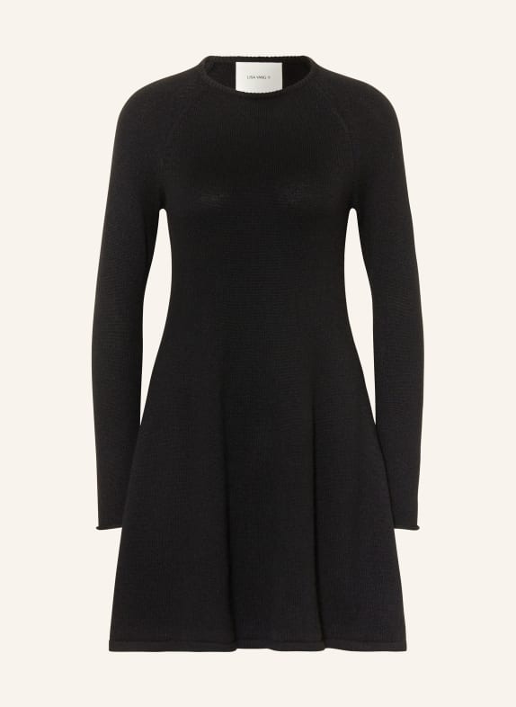 LISA YANG Cashmere knit dress BLACK