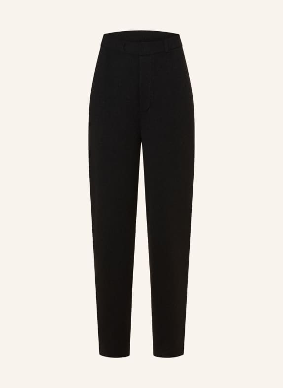 LISA YANG Knit trousers SONYA in cashmere BLACK