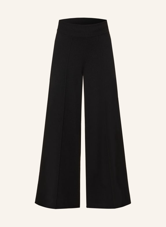 LISA YANG Knit trousers ILARIA in cashmere BLACK