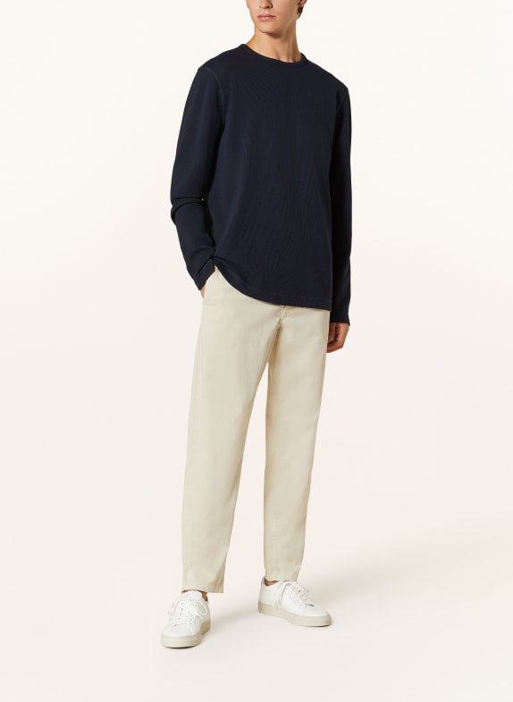 BOSS Longsleeve TEMPESTO DUNKELBLAU