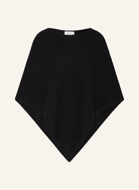 darling harbour Cashmere poncho SCHWARZ