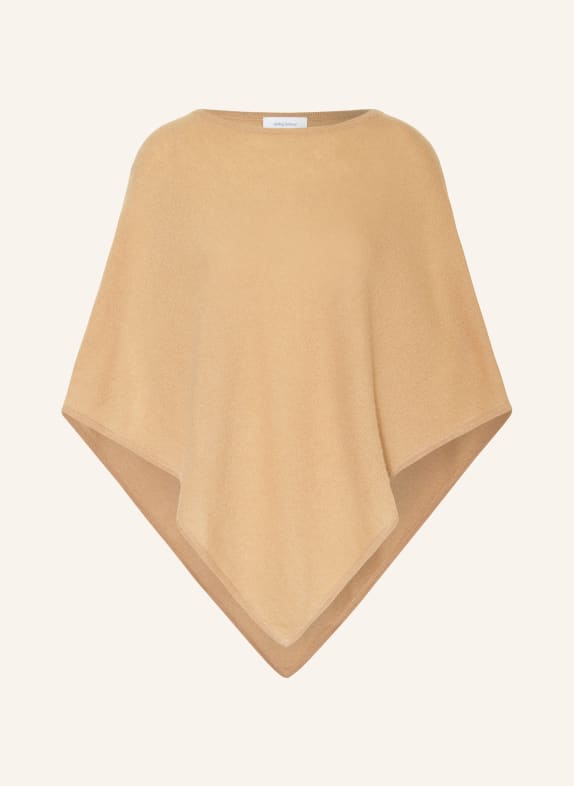 darling harbour Cashmere poncho CAMEL