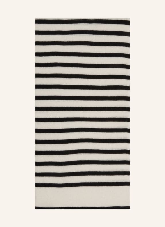 darling harbour Cashmere scarf BLACK/ WHITE