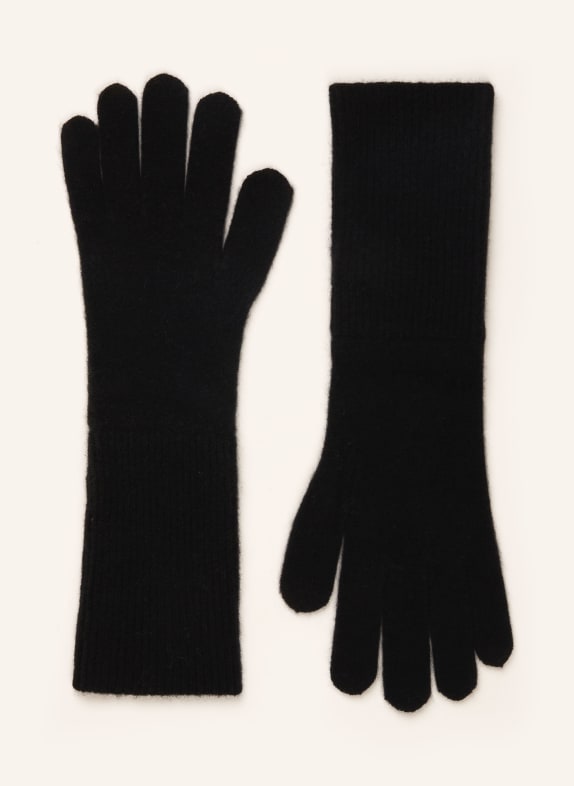darling harbour Cashmere gloves BLACK