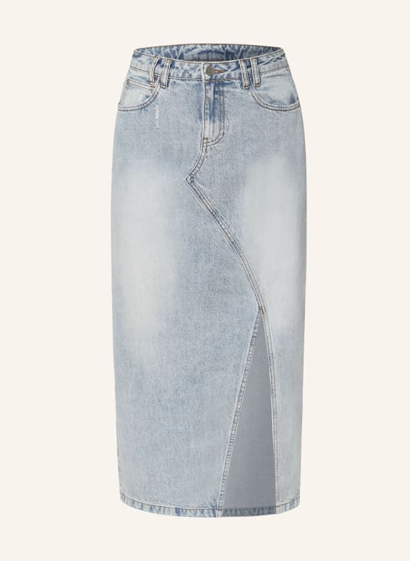 WRSTBHVR Spódnica jeansowa ESME FADED BLUE