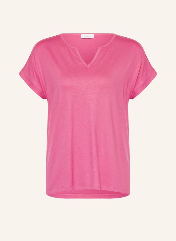 darling harbour T-shirt with glitter thread PINK