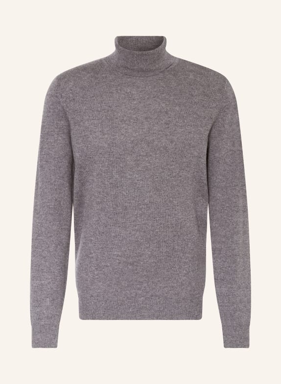 STROKESMAN'S Turtleneck sweater in cashmere GRAY