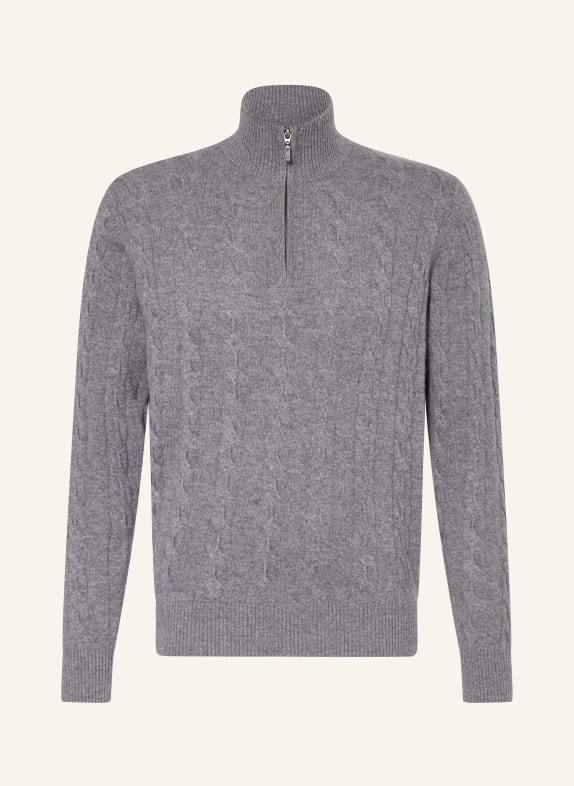 STROKESMAN'S Cashmere-Troyer GRAU