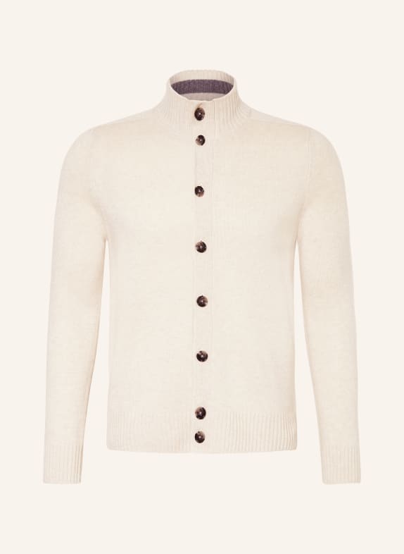 STROKESMAN'S Cashmere cardigan CREAM