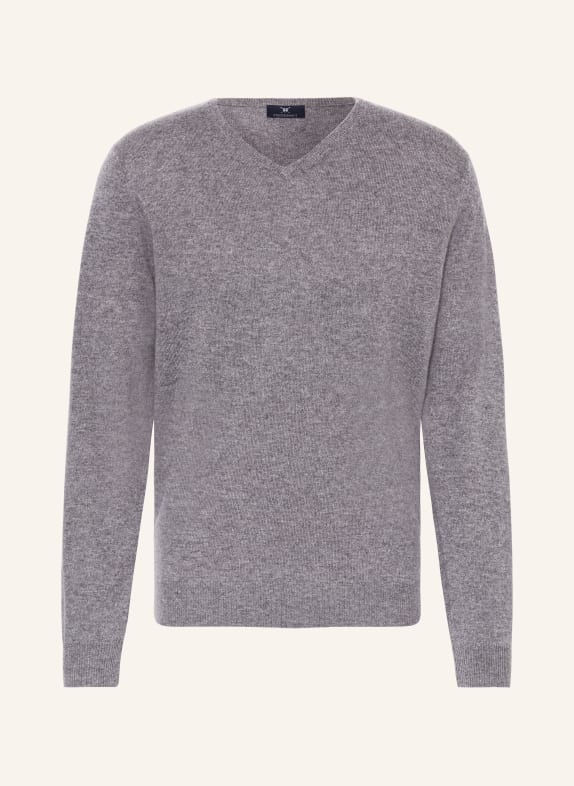 STROKESMAN'S Cashmere-Pullover GRAU